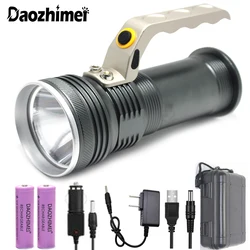 Powerful Q5 High-powered Cportable Rechargeable LED Flashlight Waterproof Fishing Lanterns Hunting Torch Camp Tent Light