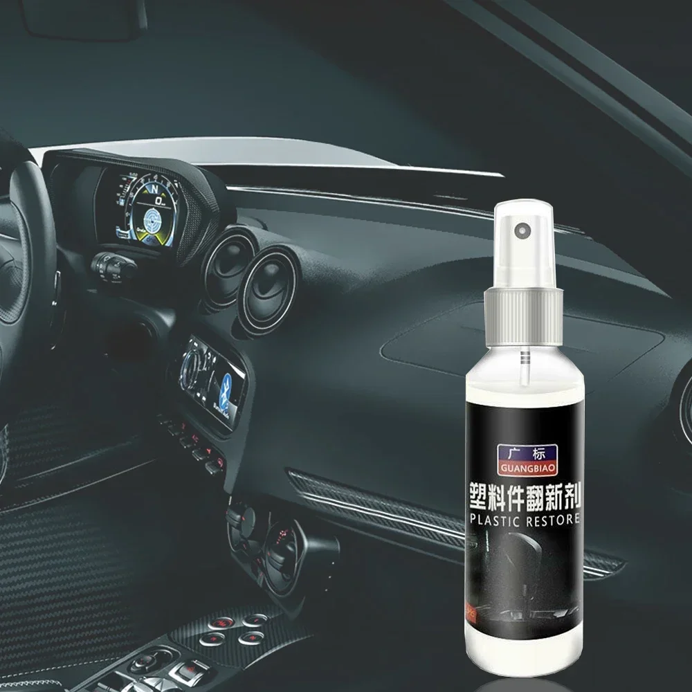 Car Interior Maintenance Plastic Parts Refurbishment Car Maintenance Dashboard Refurbishment Agent Without Sponge