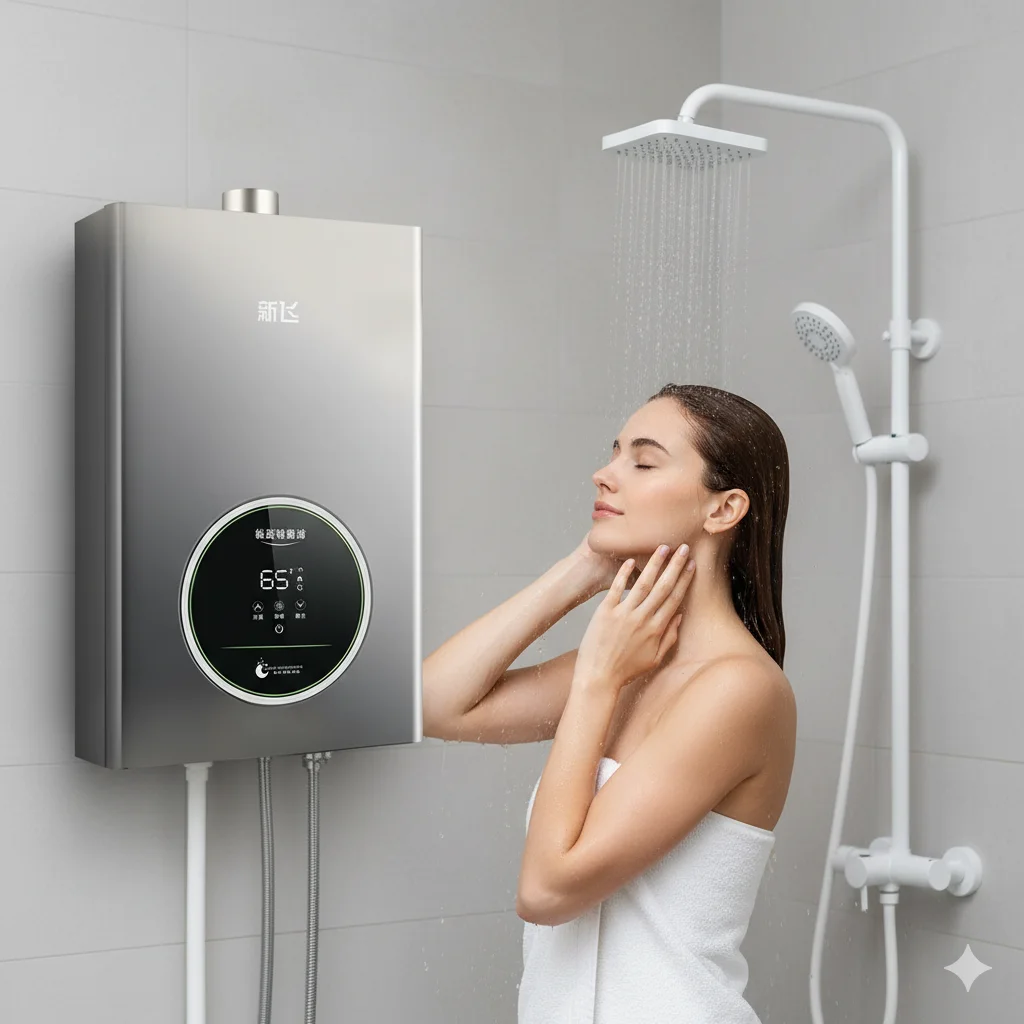 Intelligent Gas Water Heater for Natural Gas & Liquefied Gas Household Constant Temperature Bath Water Heater