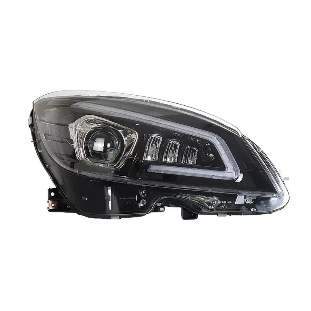 Led Headlight Lens Assembly for Mercedes-Benz C-Class W204 2007-11 upgrade Daytime Running Light Turn signal Car Accessories