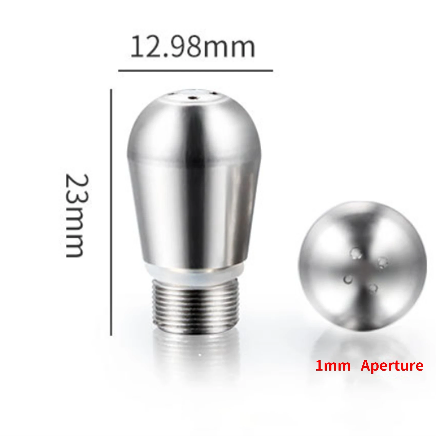 AT17 4 Holes Coffee Machine Steam Nozzle Accessories for Breville 870/878/880 Perfect Milk Foam for Barista