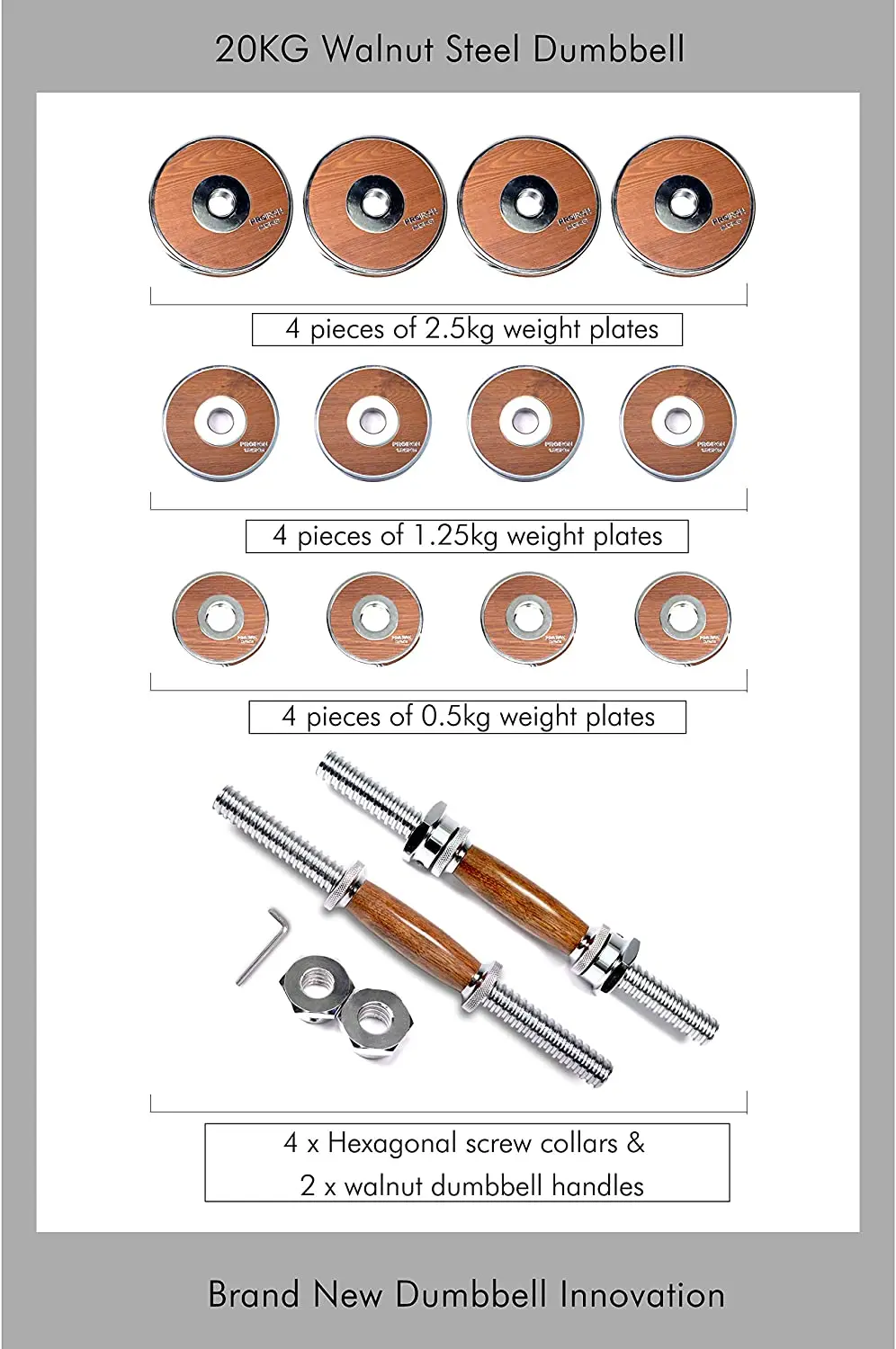 20 كجم رفع الأثقال الدمبل انفصال للتغيير الدمبل قابل للتعديل زوج الجوز الصلب الدمبل مجموعة قابل للتعديل 20 كجم
