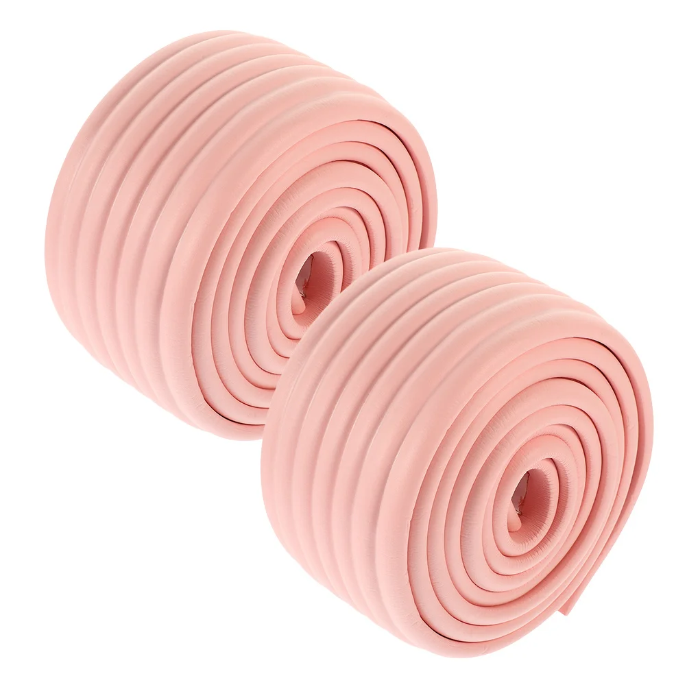 2 قطعة الطفل التدقيق حافة حامي وسادة مريحة الحرس لجدول ركن الأثاث جدار درج خطوات ذاتية اللصق السلامة الحشو