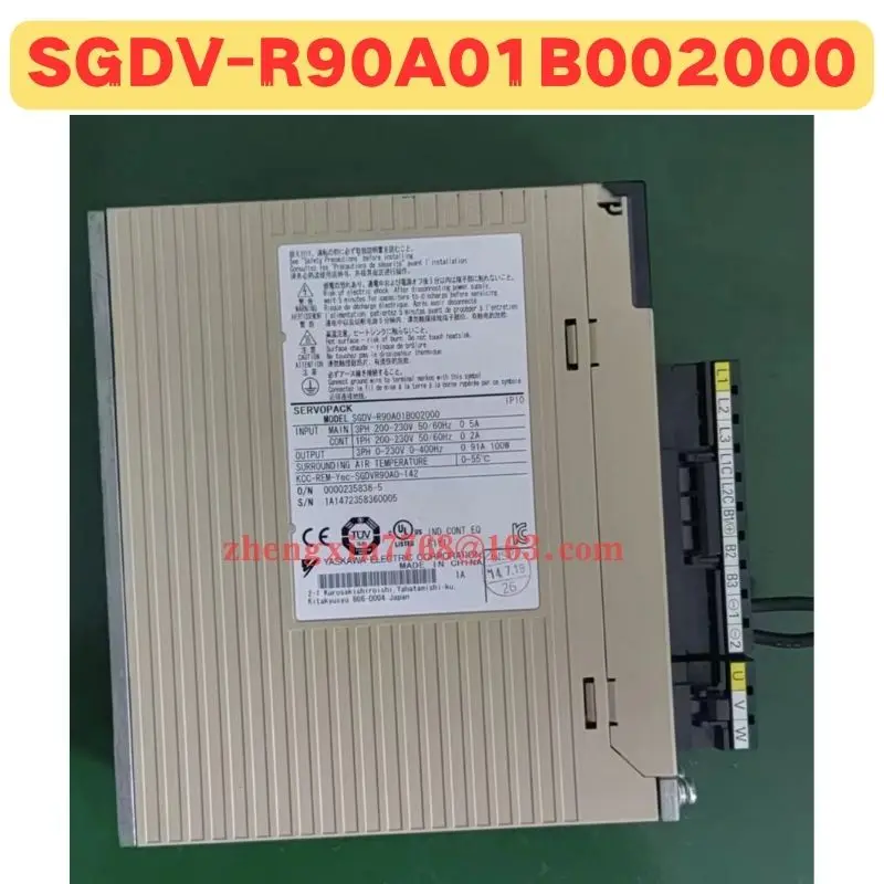 

Б/у сервопривод SGDV-R90A01B 002000 SGDV R90A01B 002000 Нормальная функция протестирована ОК