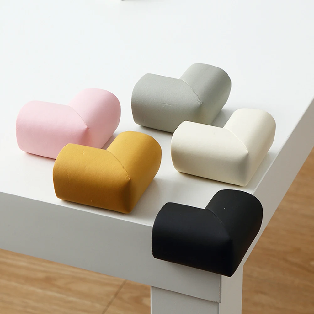 4 قطعة حامي ركن طاولة الطفل حماية السلامة الحرس الطفل أثاث أطفال حافة غطاء وسادة الزاوية الوفير المضادة للتصادم رغوة #6