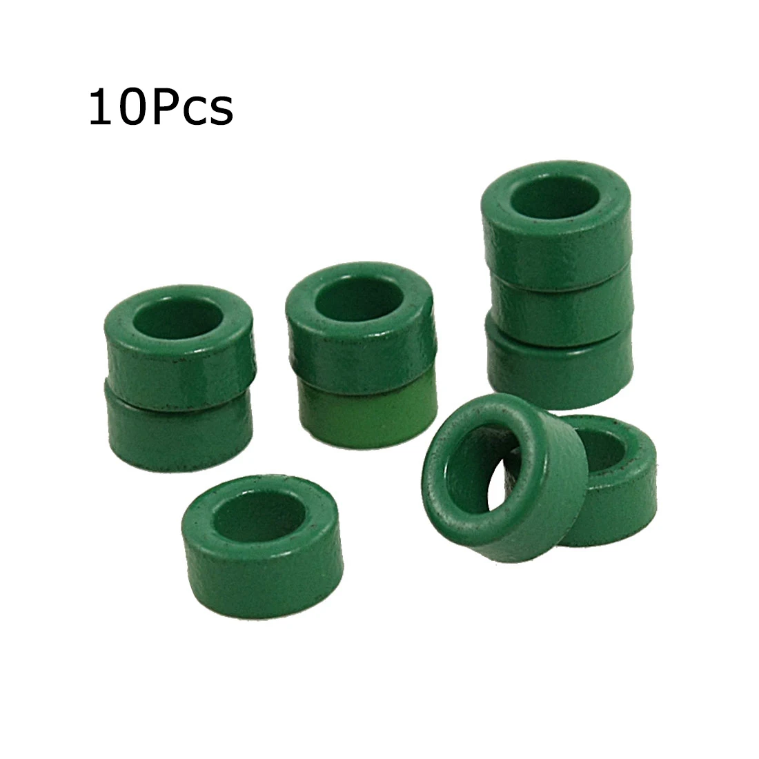 10Pcs 10x6x5mm Green Ferrite Core Coil Ring Inductor Coils Used Widely in Inductors Power Transformers Welding Transformers