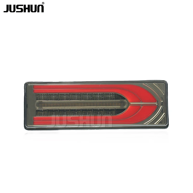 Complete LED DRL Signal Rear Taillamp Assembly Red Lens For Toyota Land Cruiser LC7 20-23 Brand New Car Light Accessories