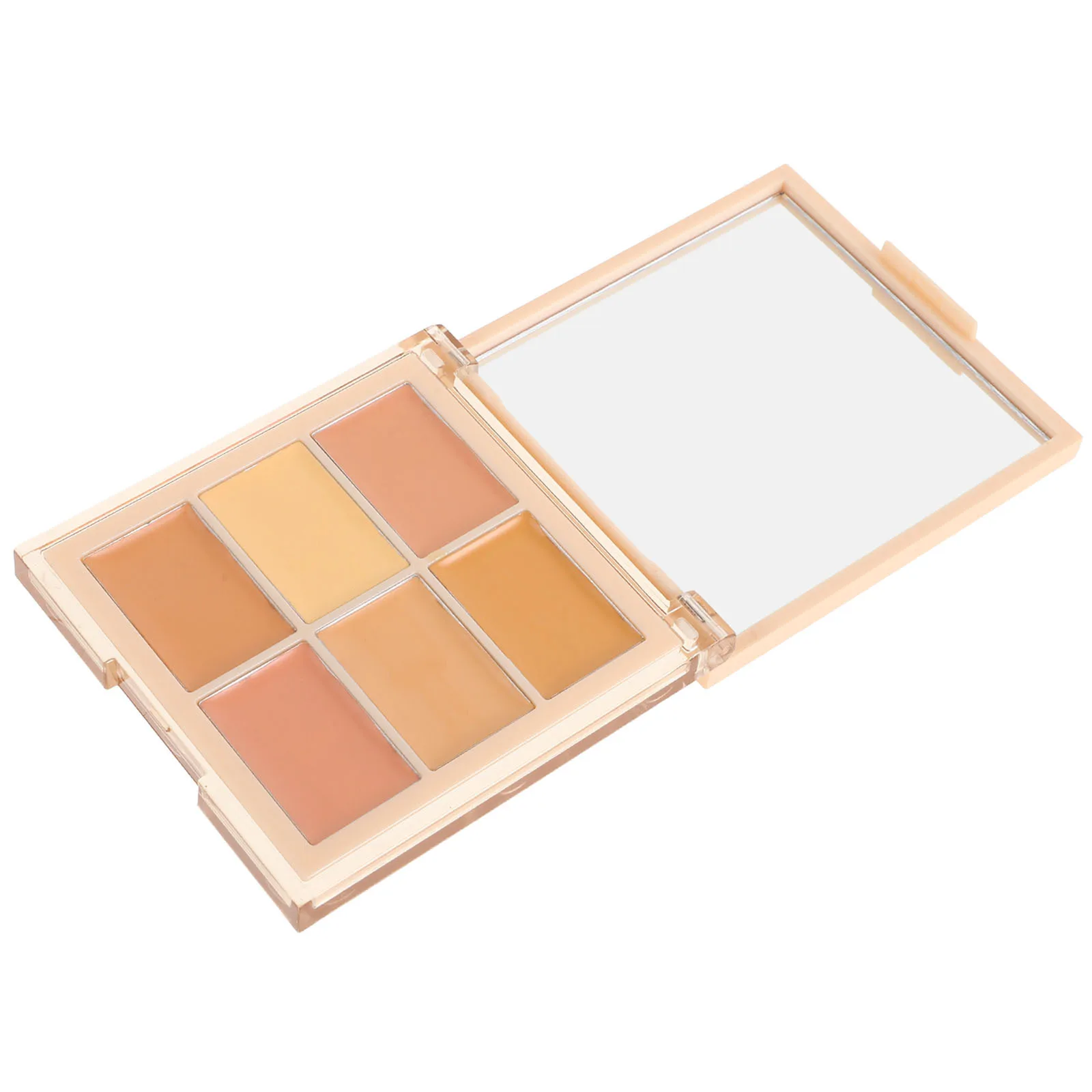 

Concealer Palette Seamless Blend Fine Finish Formula Multifunctional Color Corrector Highlighter Contour Palette Portable Design