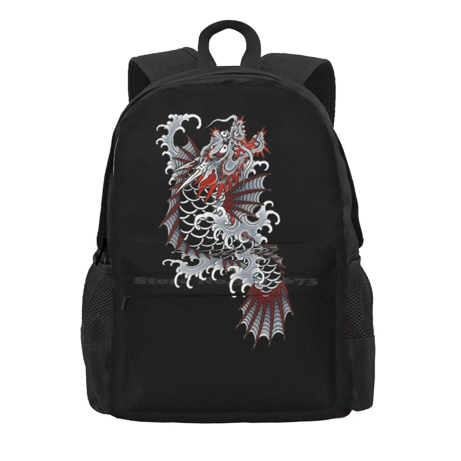 Yakuza Ichiban Tattoo Hot Sale Schoolbag Backpack Fashion Bags Ryu Ga Gotoku Goro Majima Yakuza 0 Japanese Yakuza Kiwami Kazuma