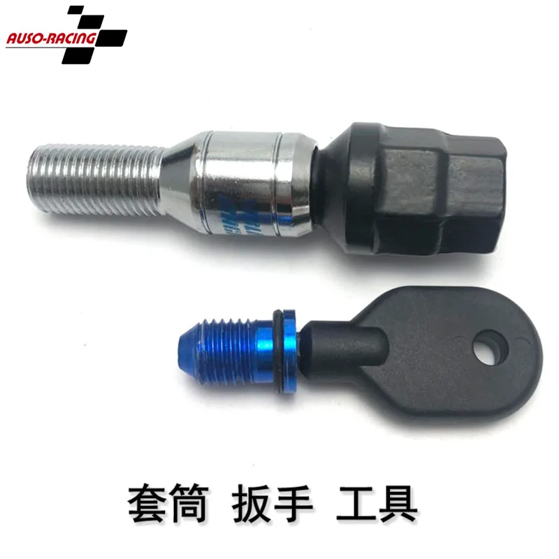 

Applicable to Mercedes-Benz BMW Audi Cross-Border RecommendationVOLK raciogSteel Hub Bolt Anti-theft bolts