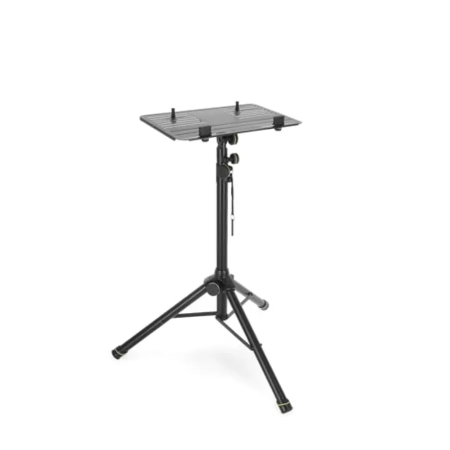 Laptop Stand LTS T 01 Adjustable Laptop Stand with Holding Pins for DJs and Producers, black