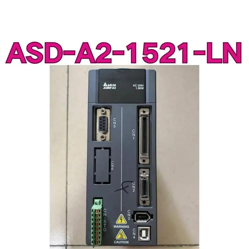 Used ASD-A2-1521-LN 1.5KW servo drive tested OK and shipped quickly