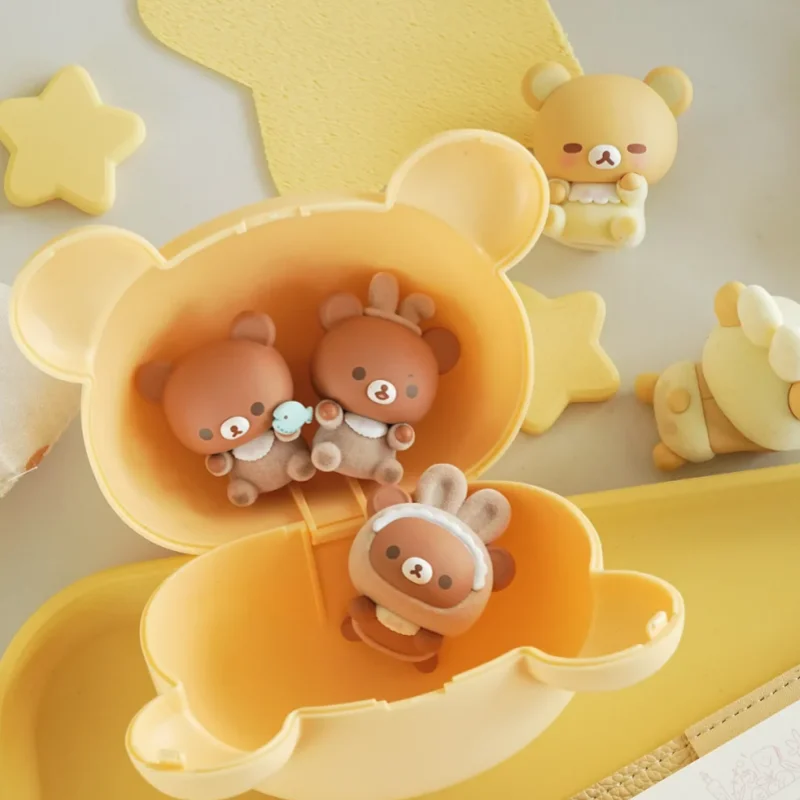 Genuine Rilakkuma Usausababy Series Blind Box Cute Mini Figurine Exquisite And Interesting Toys Popular Kawaii Gift Dolls view 5
