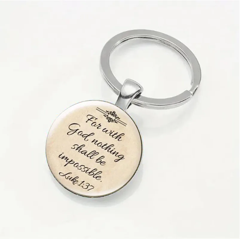 The latest fashion trend is that there is no impossible keychain between Jesus Christ faith and God