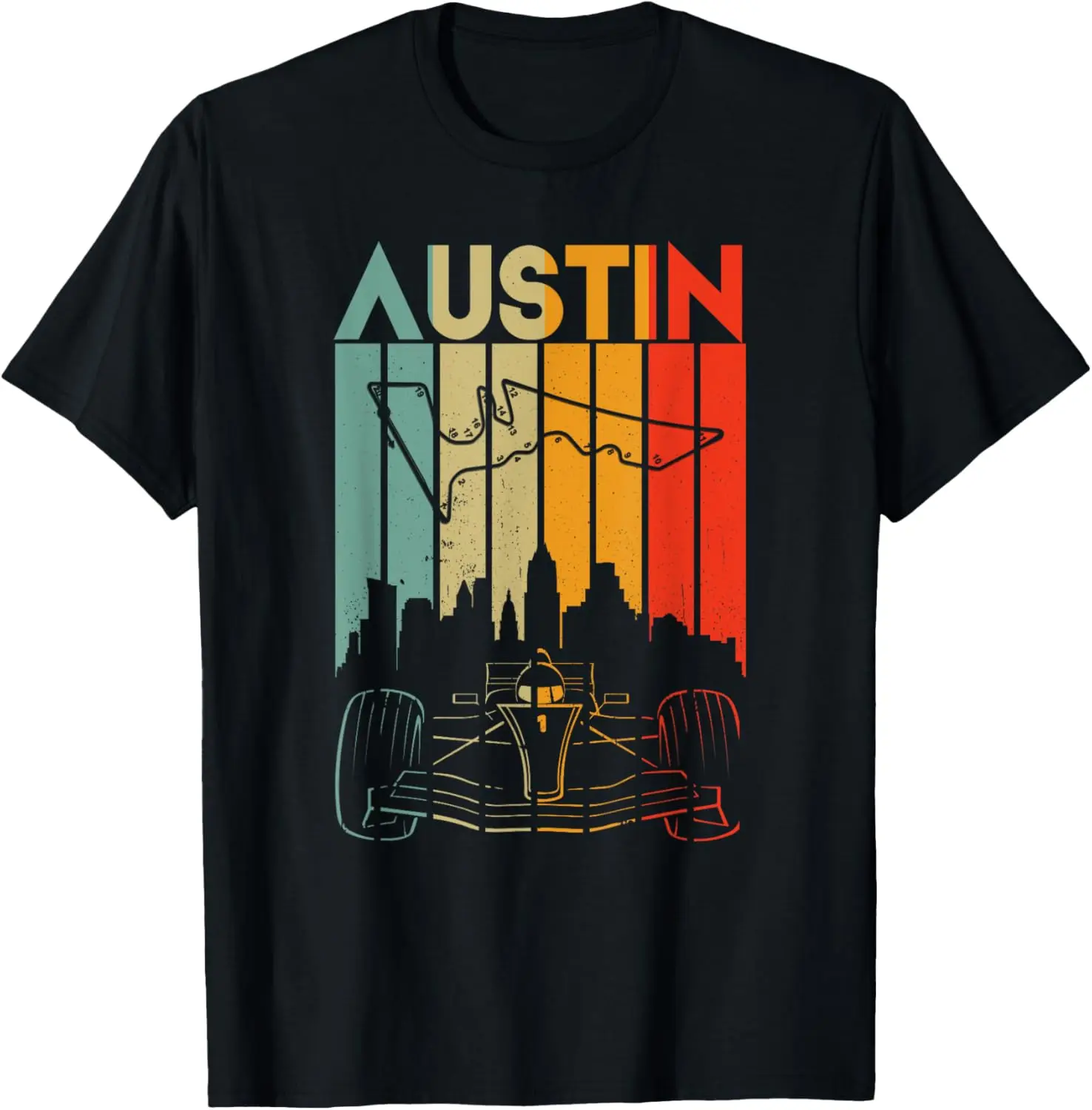 

Футболка Austin Formula Racing Austin Race Car Formula Racing