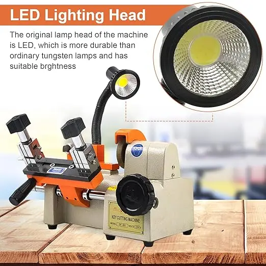 Horizontal Electronic Keying Machine Desktop Electronic Key Duplicating Machine DF-001 Portable Copying Factory direct sales