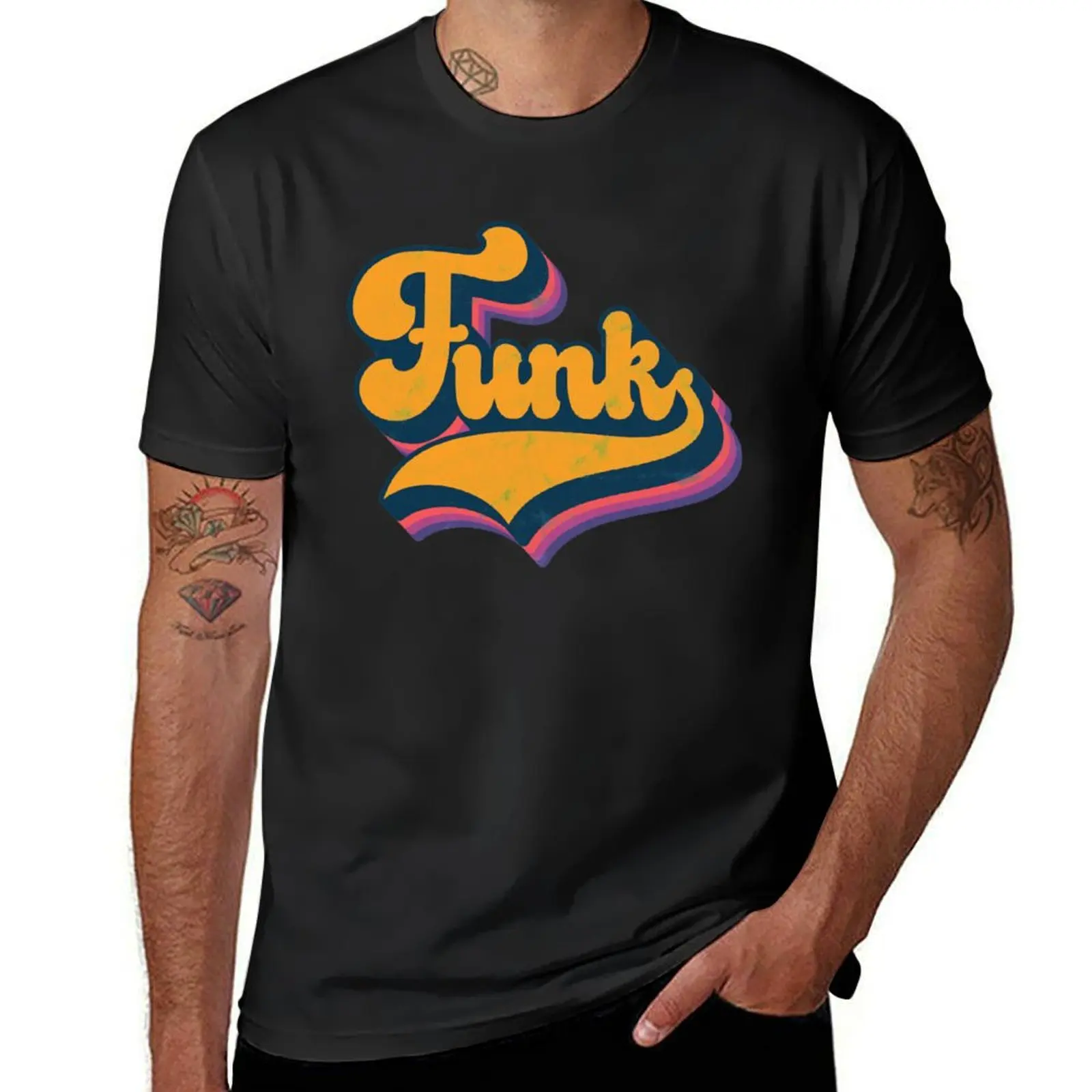 

Футболка FUNK for Funk Music Fans, рубашка в стиле аниме, рубашка на заказ, простые рубашки для мужчин