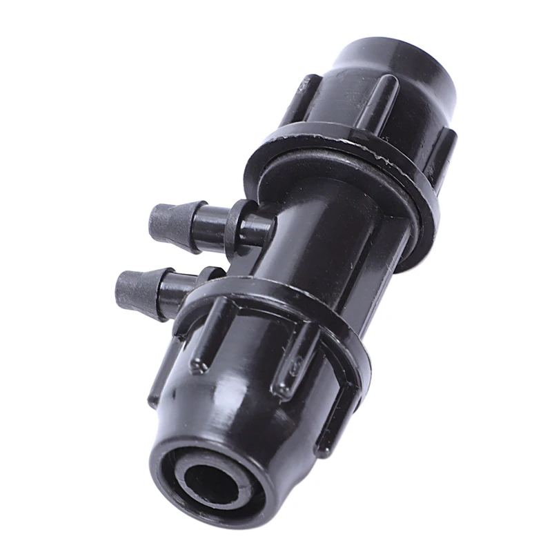 100Pcs(50 Pairs)Garden Irrigation Kit Adjustable Atomization Dripper &10 Pcs 11/8 Inch To 7/4 Inch Hose Connector