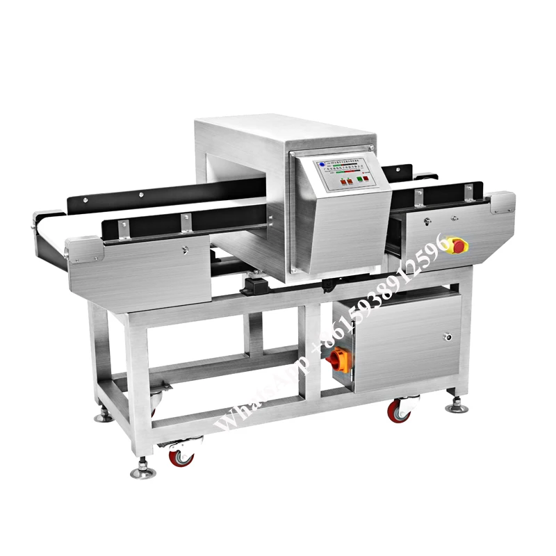 Detector de Metales para alimentos, aperitivos empaquetados, queso, hierro, detección de 110V, 220V, café en polvo, equipo de detección de cobre