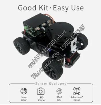 NanoCar ROS Robot Auto Drive Ackerman Steering SLAM Mapping Navigation Path Plan Monocular  OpenCV STM32 Smart Develop Kit