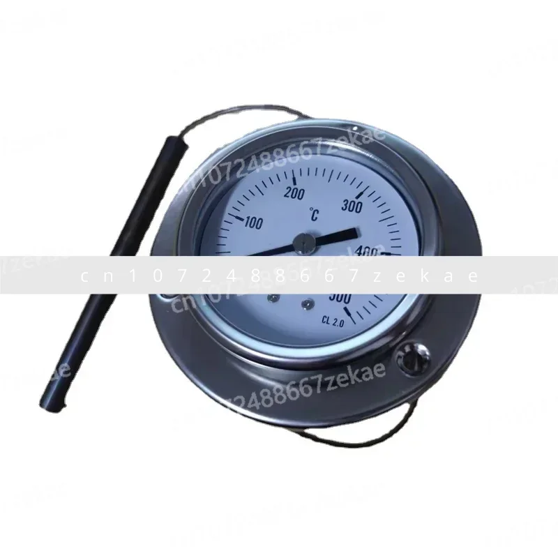 

Pizza Oven 0 To 500 Degrees Thermometer All-steel Shell Round Thermometer High Temperature Oven