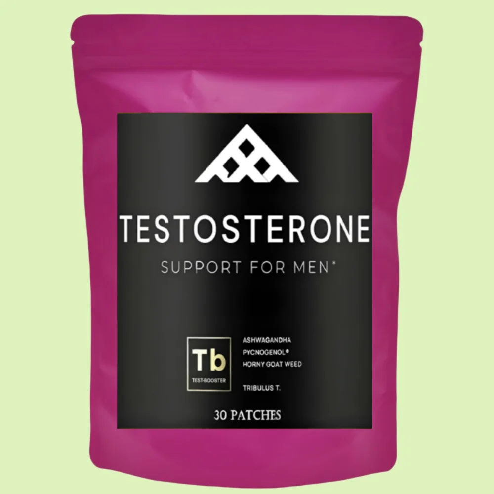 30-Pflaster Testosteron-Booster für Männer mit geilem Ziegenwieder, Maca-Wurzel, transdermale Pflaster, Energieausdauerstärke