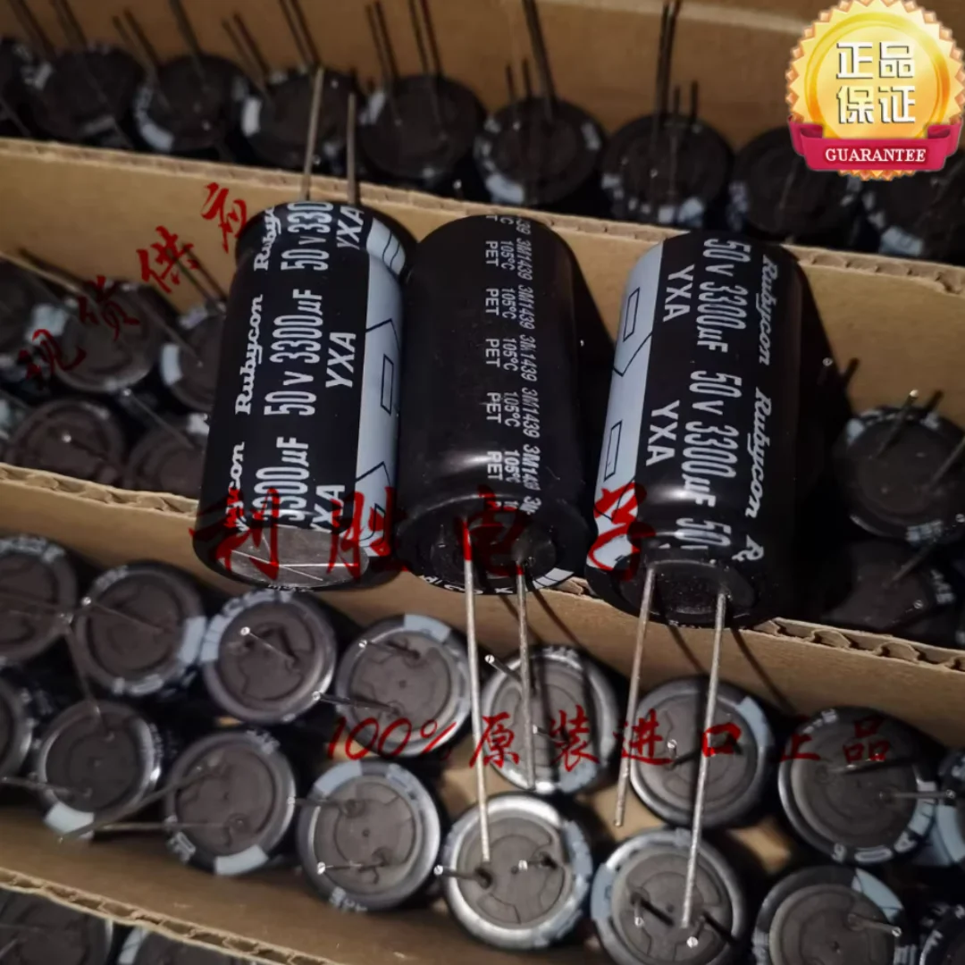 

3300UF 50V Japan Rubycon RUBYCON electrolytic capacitor 50V3300UF 18*35 YXA