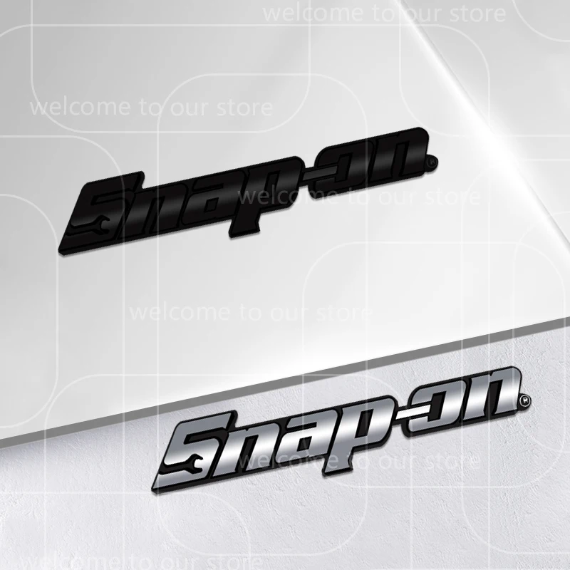 ثلاثية الأبعاد المعدنية المفاجئة على أدوات صندوق الأدوات ملصق مصبغة سبائك الزنك شعار ل صندوق أدوات صندوق أدوات وضع العلامات شارة شعار ملصق مائي اكسسوارات #5