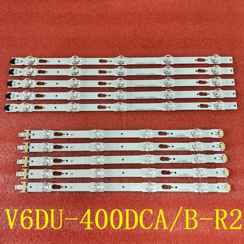 LED strip for Samsung UE40KU6020K UE40KU6072U V6DU-400DCA-R2 400DCB LM41-00239A 00240A BN96-39655A 39656A CY-GK040HGLV2H