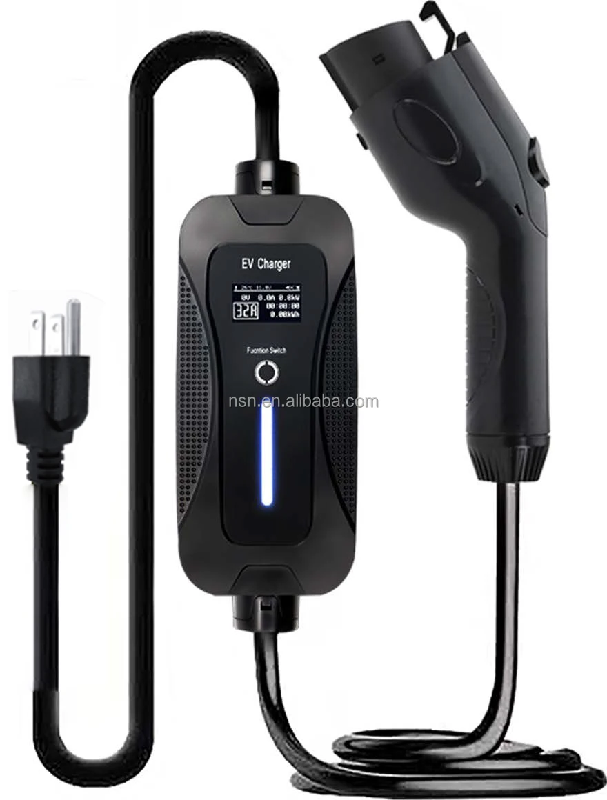 7kw Type2 EV Charger 7KW AC Charging Point IP66 EV Portable Charge EV Charger  cable AC for Electric Car