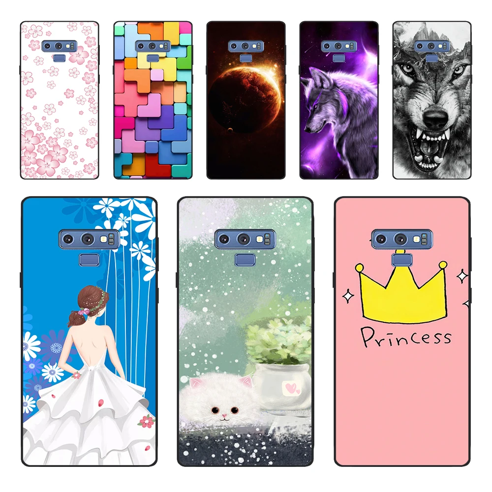 For Samsung Galaxy Note 9 Case Cover Silicone For Samsung Galaxy Note 9 Note9 Cover Case TPU Funda For Samsung Note 9 Phone Case