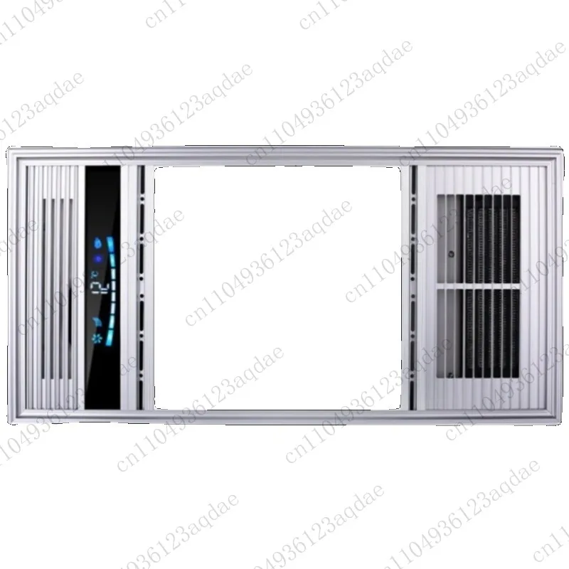 

Потолочный светильник для ванной комнаты с подогревом, встроенным вытяжным вентилятором, освещением и вентилятором теплого воздуха