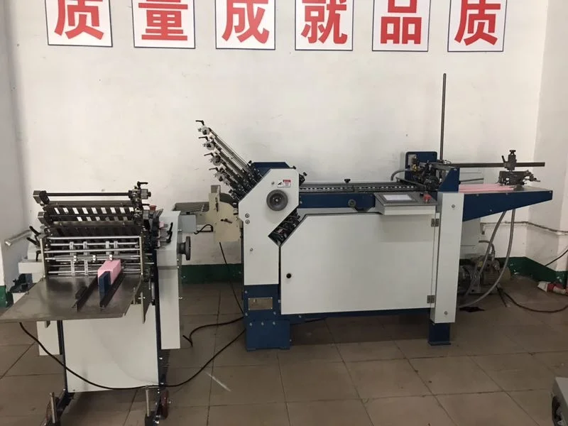 AIROW High Speed 2- 12 Folding Plates Automatic Leaflets Origami Machine Flyer Paper Folding Machine