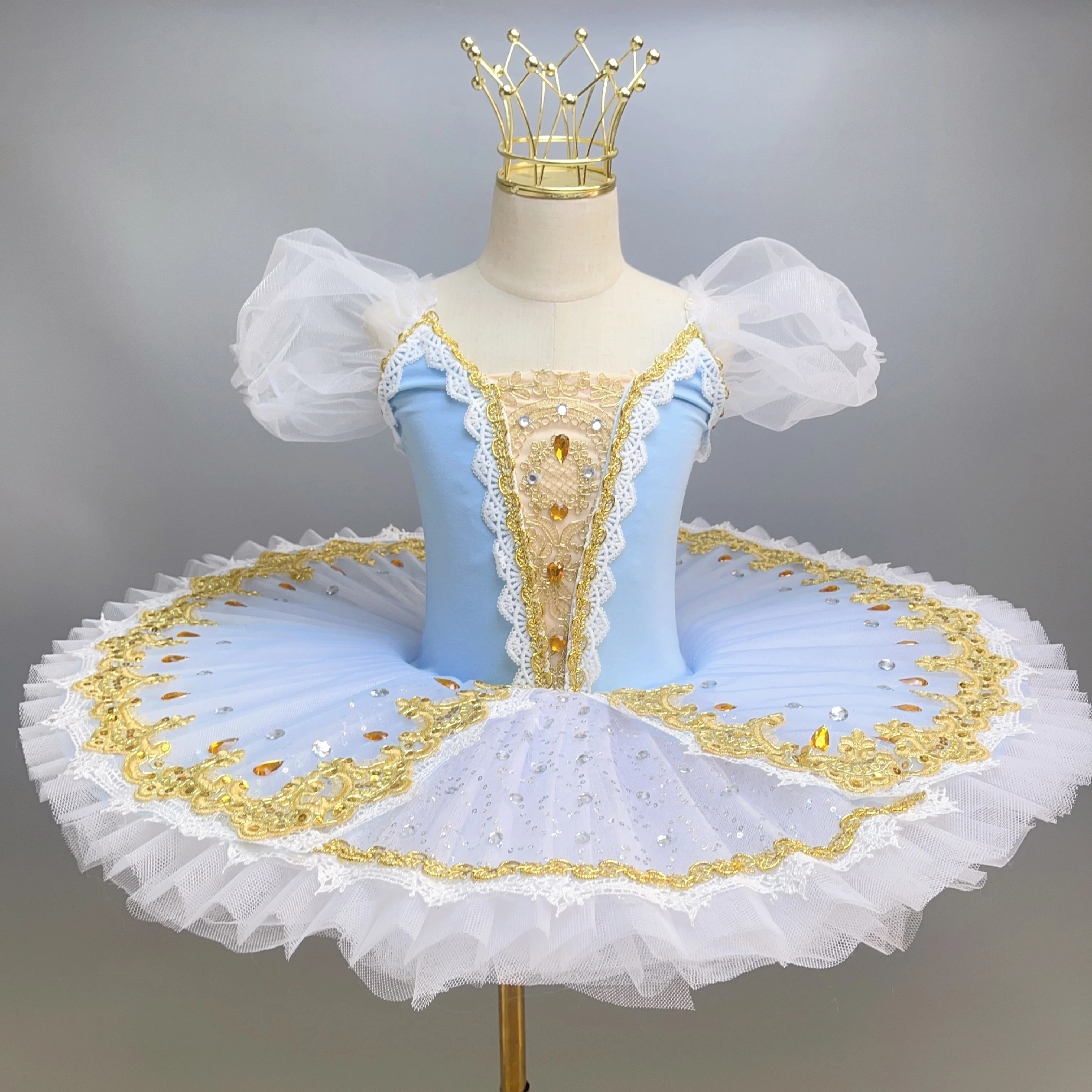 Vestido tutú de Ballet profesional del lago de los cisnes, vestido de fiesta de bailarina para niñas, traje de baile de Ballet para niños, vestido de princesa de Ballet para niñas