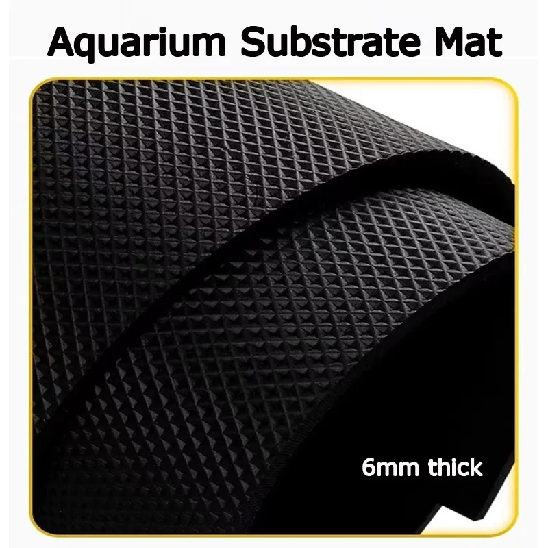 Backyard Aquarium Fish Tank Landscaping Ultra-Clear Tank, Aquarium Shock-Absorbing Mat, Insulation Fish Tank Pad, Anti-Slip Tank