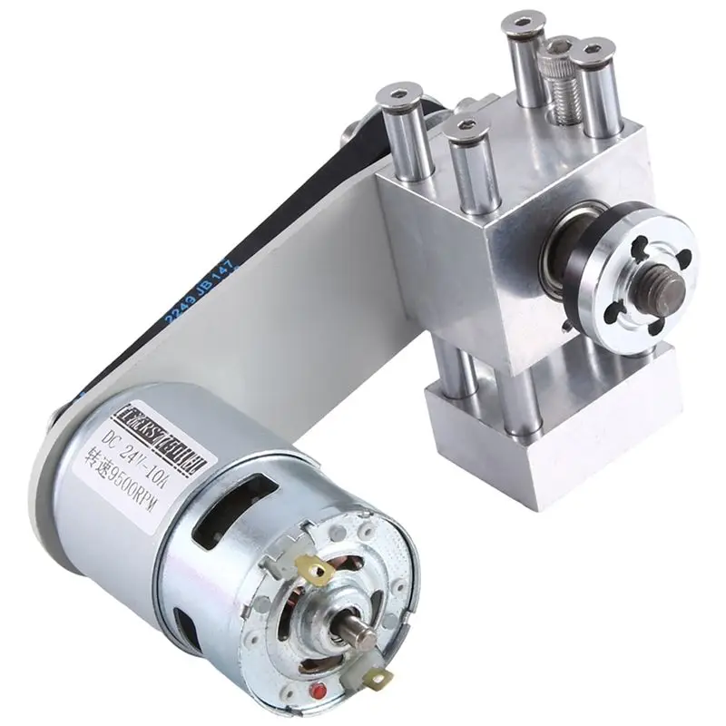 [B17B!】 Mini Aluminum Table Saw Lifting Spindle DIY Cutting Polishing Woodworking Replacement Accessories