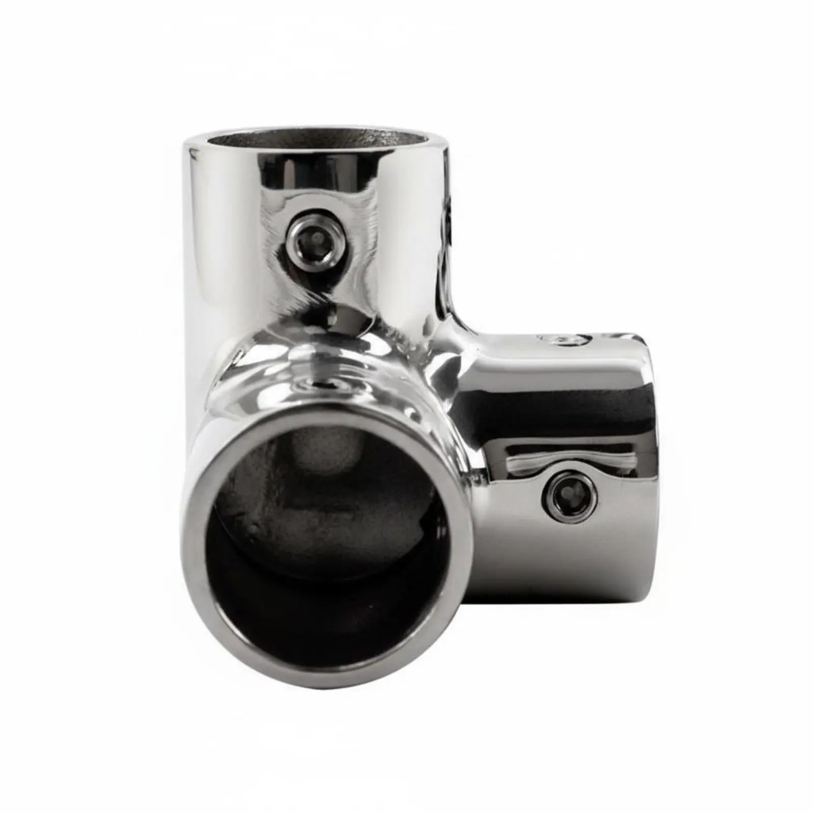 

Triple Tee Pipe Fitting Mirror Polished Finish Tee Pipe Fitting Triple Tube Connector 1 Inch Tube Connector