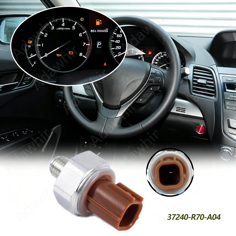 1/2x New VVT Variable Valve Timing Oil Pressure Sensor Switch 37240-R70-A04 37240R70A04 For Honda Pilot Odyssey Accord 2008-2017