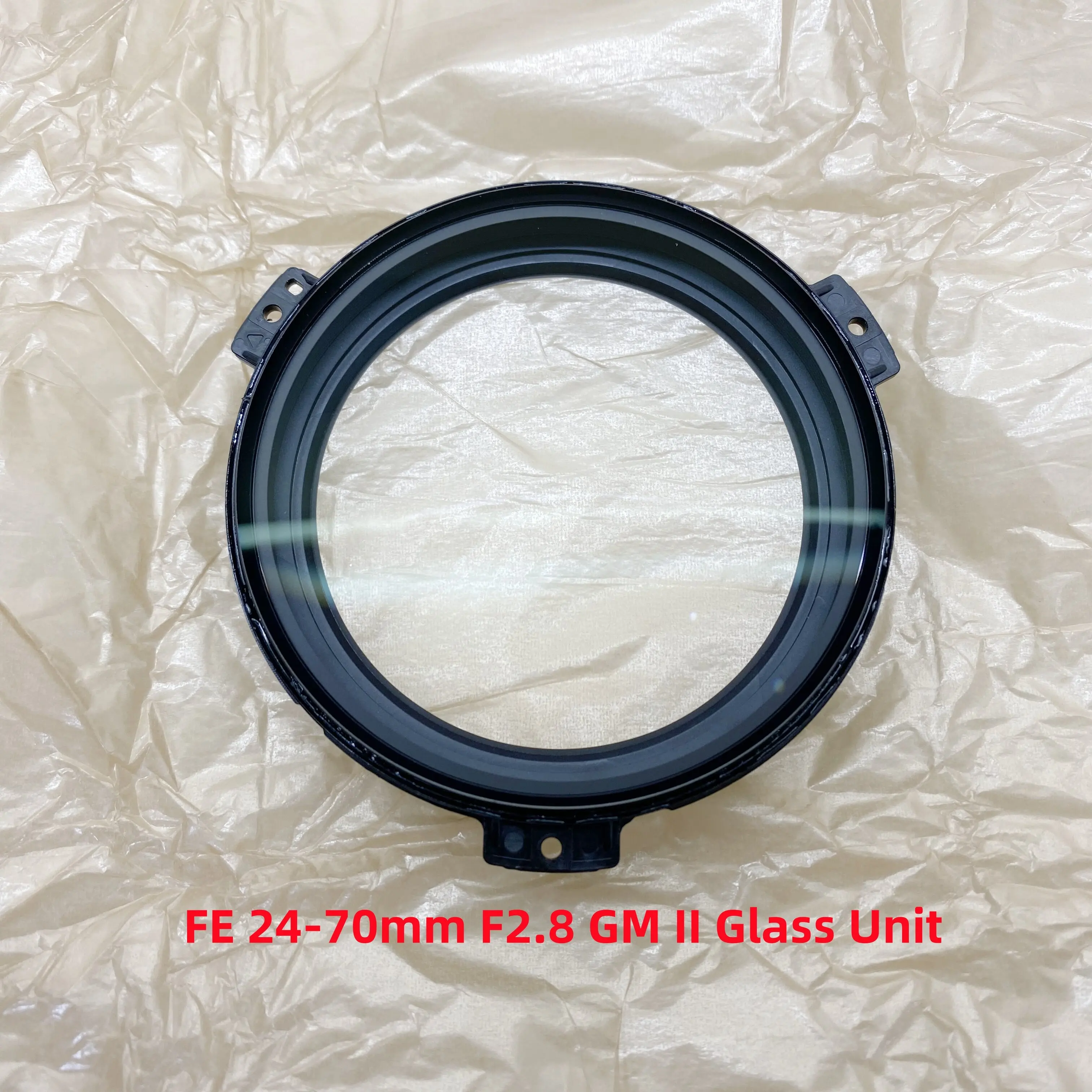 

Для Sony FE 24-70 мм F2.8 GM2 GMII Передняя линза 1-й оптика Элемент первого стекла A5047835A SEL2470GM2 FE 24-70 F/2.8 GM2 с пластиком