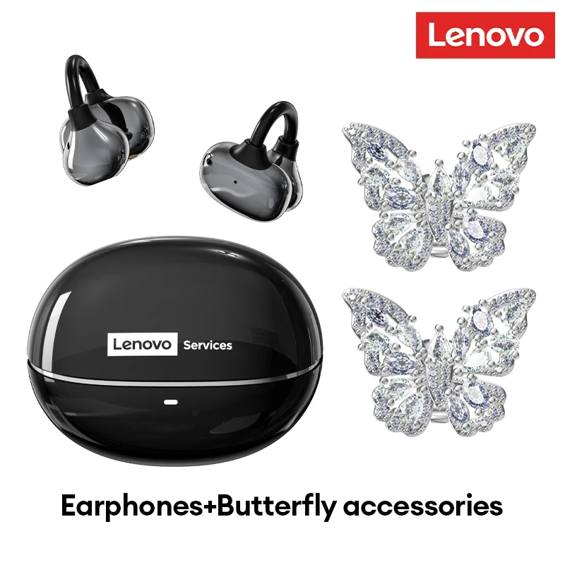 Lenovo Ear Clip Wireless Earphones RS106 Bluetooth 6.0 Open-Ear