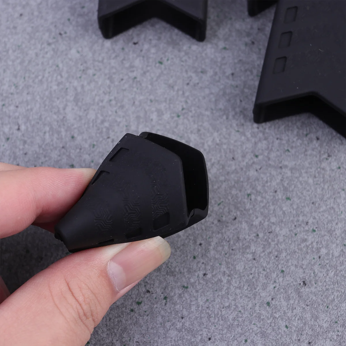 

4pcs Crank Arm Cases Black Silicone Heat-Resistant Oil-Resistant Anti-Slip Crank Sleeve For Mountain Bike Road Bike