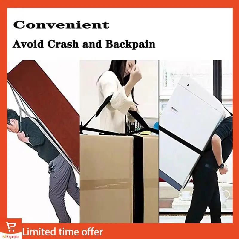 Fresh Adjustable Moving And Lifting Straps For One Person,Single Lifting And Moving Belt Moving Shoulder Straps For Home Use