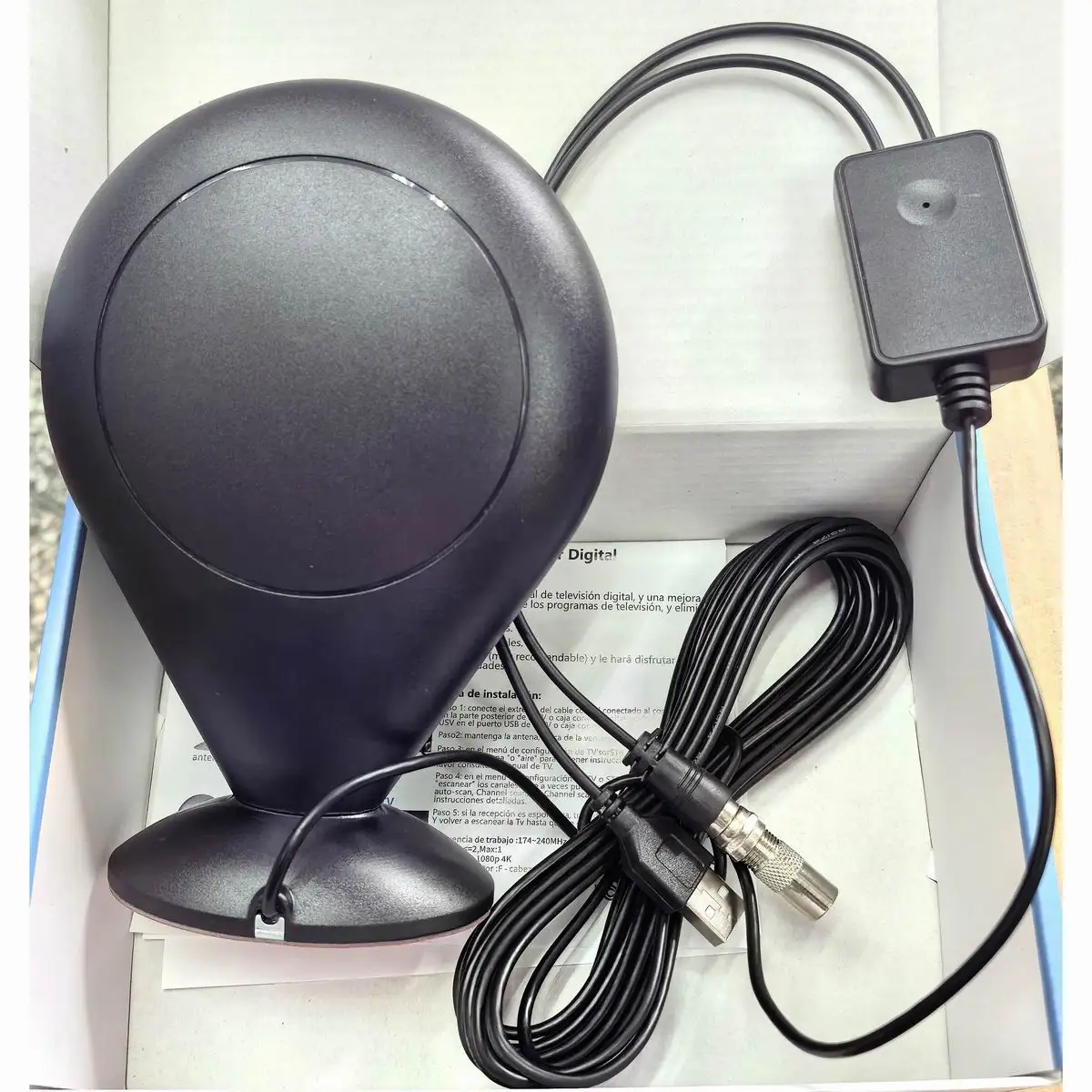 New Long-Distance Hdtv High-Definition Digital Tv Antenna 1080P, Universal for Indoor and Outdoor Use, Dvb-T2/T1 Tv Antenna view 6