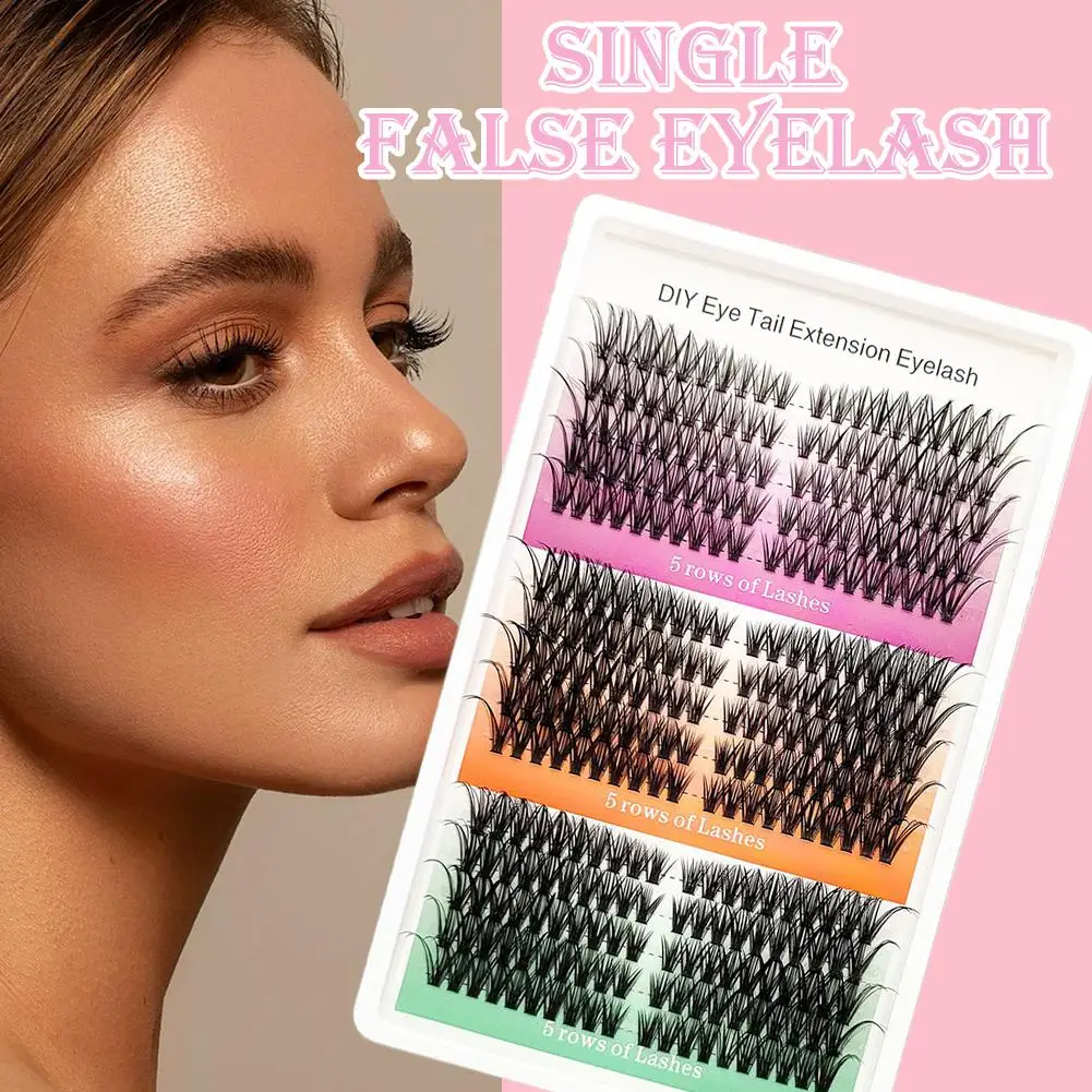 لتقوم بها بنفسك رمش كاذبة 30D-100D مجزأة لاش تمديد مجعد مستحضرات التجميل سميكة وأداة ماكياج الرموش عدة الطبيعية A6H7