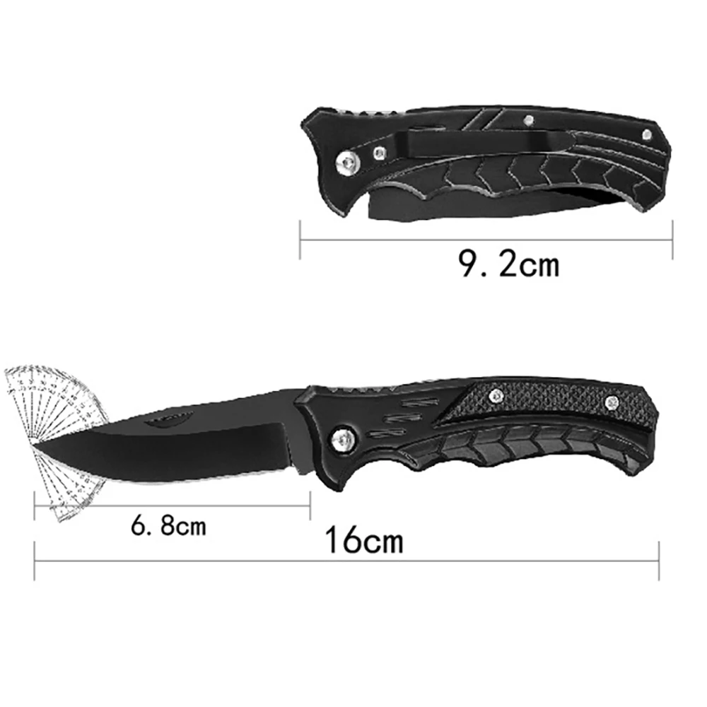 Stainless Steel Folding Knife Fillet Knife Fishing Boat Fishing Accessories with Easy To Carry Camping Meat Cutting PP Handle image 2