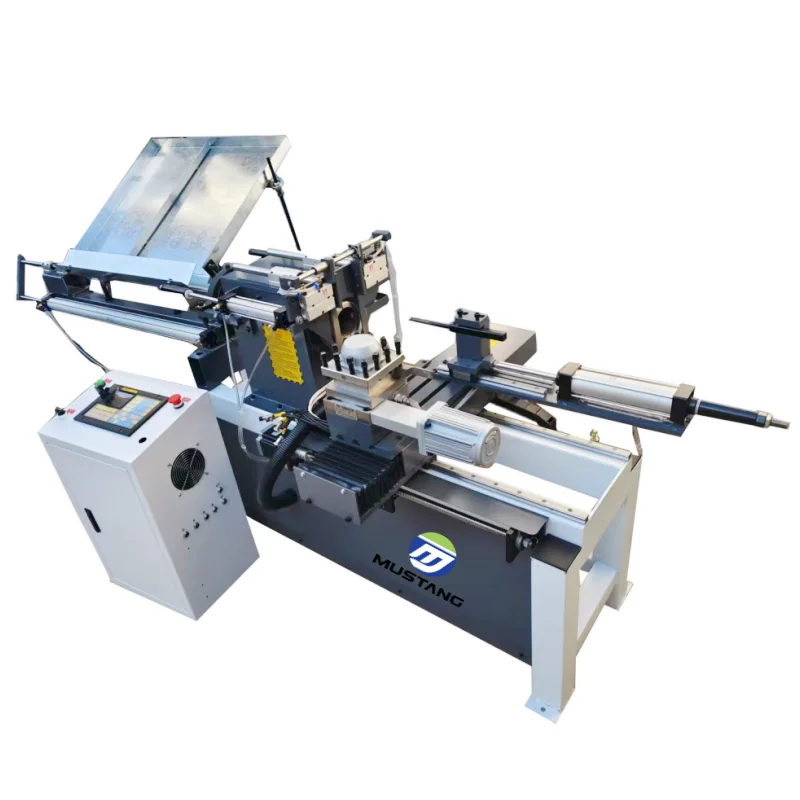 Loading Small CNC Wood Copying Lathe with Motor 2800RPM 1.5-2.2kw for Wooden Handles MT5025A  Auto Feeding &