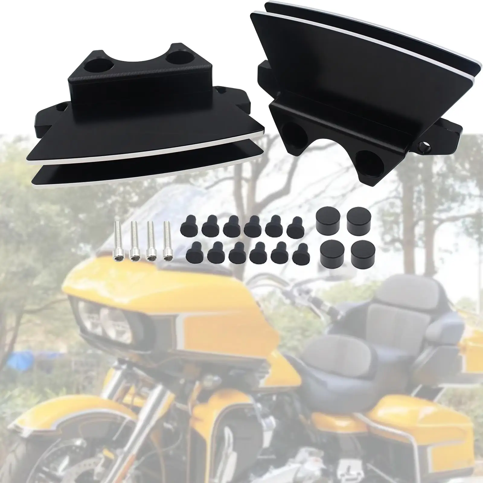 

2Pcs Spark Plug Decorative Covers Motorcycle Engine for Fxbr