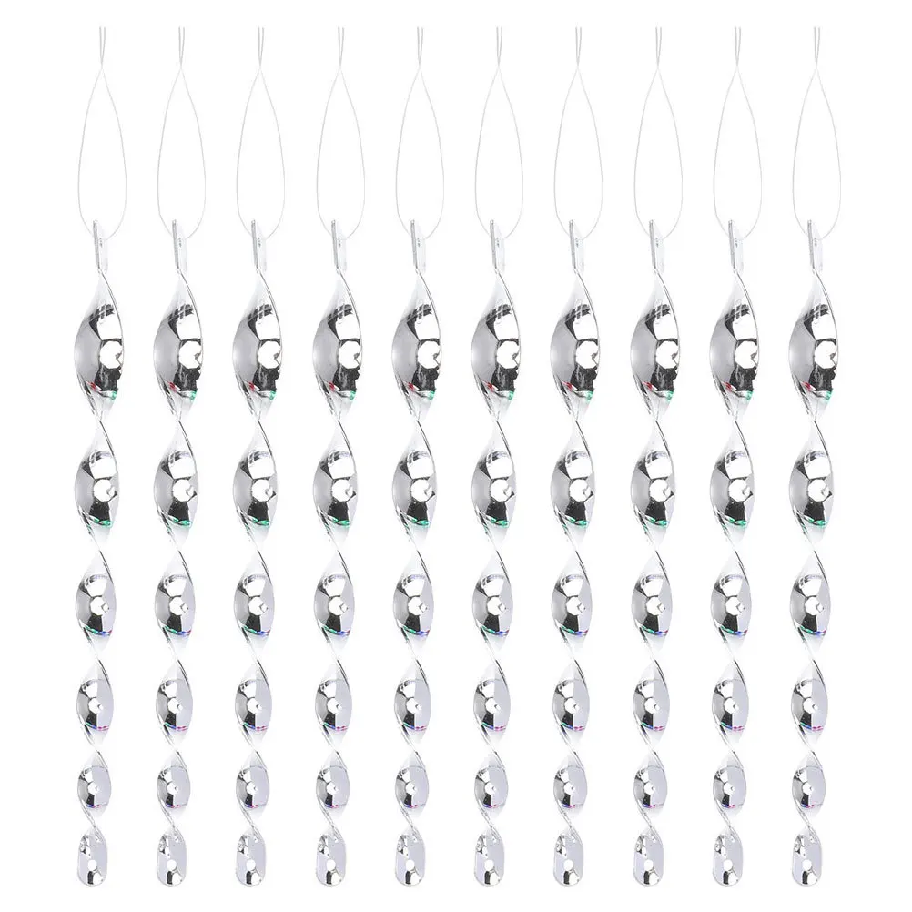 

30Pcs Bird Repelling Sticks Reflective Swivel Design Constant Movement Maximize Light Reflection Bird Devices Birds Spiral Rods