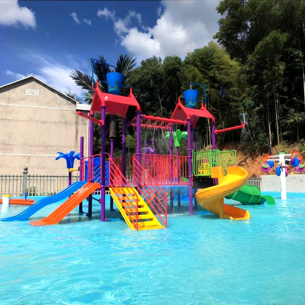 

Customized Outdoor Adult Children Small Slides Water Amusement Park Equipment for Water House