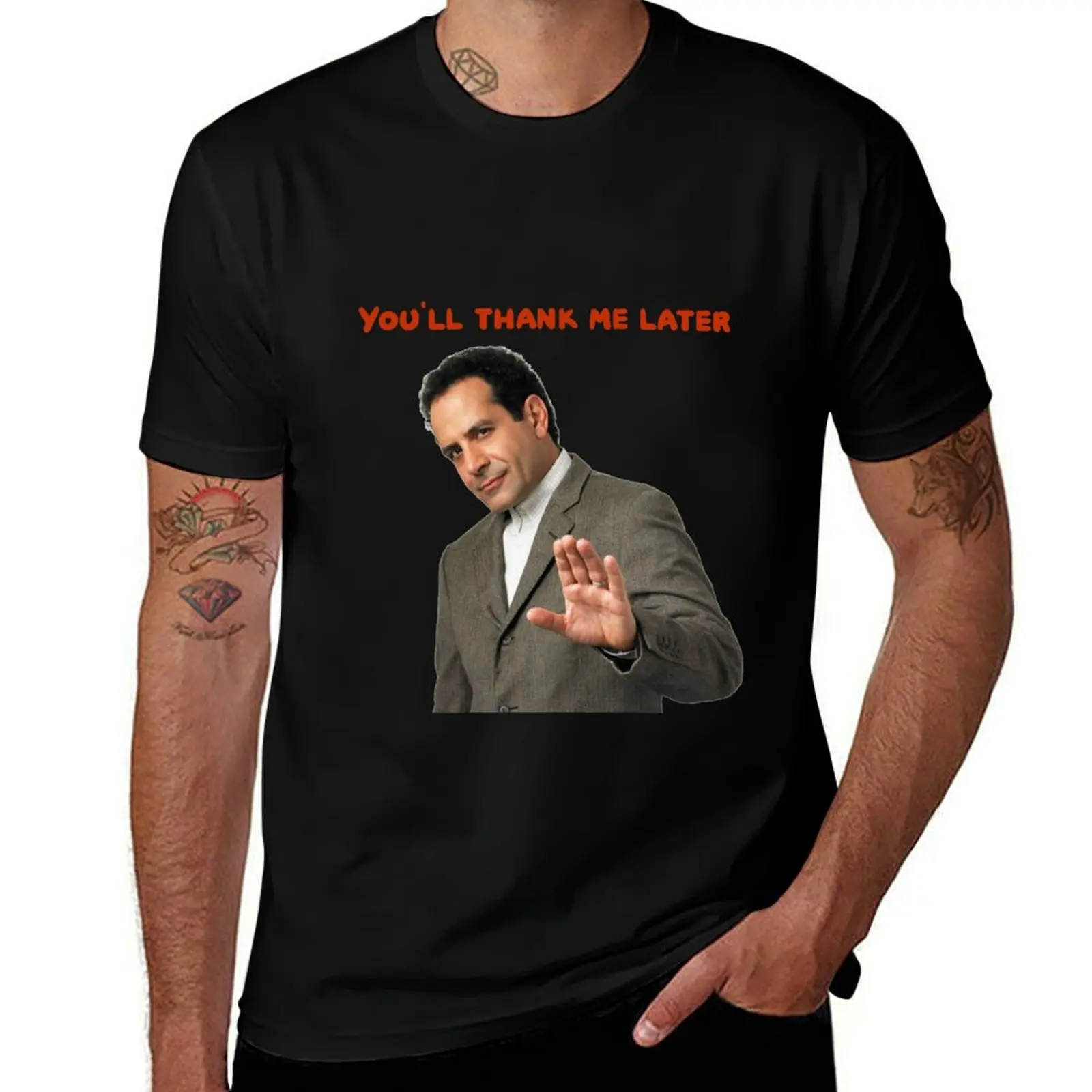 

Monk: You'll thank me later , funny T-Shirt man t shirts for men t shirt man plain man t shirts graphic T-shirt